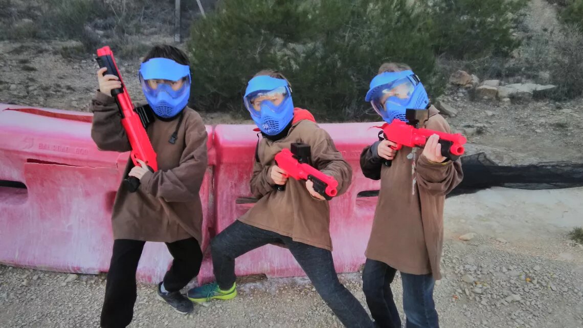 Paintball Enfants (Aucune douleur)